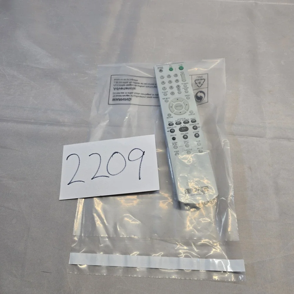 Sony DVD Rmt-D175A Remote Control OEM Tested‎ Working!